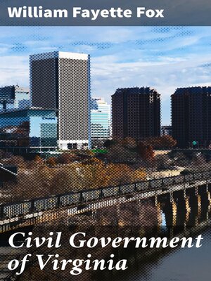 cover image of Civil Government of Virginia